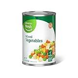 Amazon Fresh, Canned Mixed Vegetables, 15 Oz (Pack of 1)