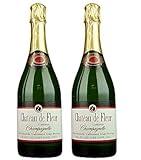 Chateau De Fleur Non-alcoholic Sparkling Wine Champagne Alternative (2 Pack)