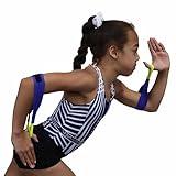 Tumbl Trak Unisex Youth Lycra Running Arms, Royal Blue