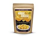 Vegan Magic Cheese Sauce (6oz powder makes 14oz cheese sauce), Cheddar Cheese Powder for Vegan, Plant-Based Cheese, Nacho Dipping Sauce, Mac & Cheese, Salty Crackers Dairy Free, Low Sodium