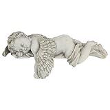 Design Toscano Sleepy Time Baby Angel Napping Shelf Sitter Statue, 13 Inch, Single