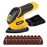 Cordless Detail Sander Compatible with DeWalt 20V Max Battery (Tool Only), Mellif Brushless Corner Sander with 12,000 OPM Speed, 10PCS Sandpapers, Dust Collector, for Tight Space, Metal, Woodworking