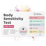 Check My Body Health | Body Sensitivity Test | Check for 1200 Different Intolerances | Easy to Use Home Hair Strand Testing Kit & Intolerance Screening for Adults | Results in 5 Days