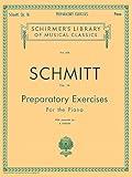 Schmitt Op. 16: Preparatory Exercises For the Piano, with Appendix (Schirmer's Library of Musical Classics, Vol. 434)