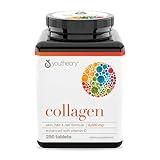 Youtheory Advanced Collagen - 6,000 mg Collagen - with Vitamin C - for Hair, Skin & Nails* - Collagen Supplements for Women and Men - 290 Tablets