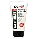 Tecnu Extreme Poison Ivy & Oak Scrub, 4 Oz, Removes Poisonous Plant Oils That Cause Rash and Itching, Poison Ivy and Poison Oak Urushiol Oil Remover for Itchy Skin Relief, Cleanses & Calms