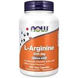 NOW Supplements, L-Arginine 500 mg, Nitric Oxide Precursor*, Amino Acid, 250 Veg Capsules