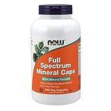 NOW Supplements, Full Spectrum Mineral Caps, Multi Mineral Formula, 240 Veg Capsules