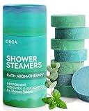 Shower Steamers (8 Pack) - Eucalyptus Shower Steamers Aromatherapy Shower Steamer - Eucalyptus Shower Bombs Aromatherapy, Shower Tablets, Eucalyptus Shower Steamer, Shower Steamers Menthol