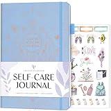 Legend Self-Care Journal – Guided Daily Reflection Journal to Support Mental & Physical Health – Daily Mood, Meditation & Personal Development Notebook – 7.1x10.5”, Lasts 3 Months (Periwinkle Gold)