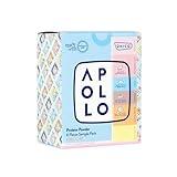 Unico Apollo Protein Powder Samples Variety Pack | Try 6 Flavors in 1 | Convenient Single-Serving Pouches | Non-Chalky Texture | 100% Grass-Fed Whey, Casein and Egg White Protein Formula