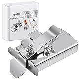 YEOSLL Upgraded Magnetic Seam Guide with Clip for Sewing Machine, Magnetic Sewing Guide Clips, Stainless steel Hemmer Guide Sewing Ruler, Sewing Supplies Accessories, 1-PCS