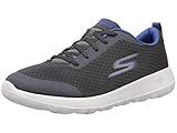 Skechers Men's Gowalk Max-Athletic Workout Walking Shoe with Air Cooled Foam Sneaker, Charcoal/Blue, 9.5