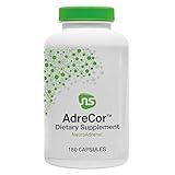 NeuroScience AdreCor - Adrenal Support & Energy Supplement with Rhodiola Rosea, Vitamin B6 & Green Tea Extract - Helps Reduce Fatigue & Brain Fog, Promotes Mood & Stress Management (180 Capsules)