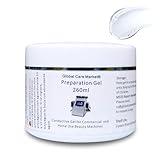 Global Care Market Preparation Gel – RF Conductive Gel with Hyaluronic Acid for Use With Radio Frequency Face and Body Machines, Skin Cooling Gel Primer for IPL Hair Removal Device