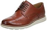 Cole Haan Men's Original Grand Shortwing Oxford Shoe, Woodbury Leather/Ivory, 11.5 Medium US