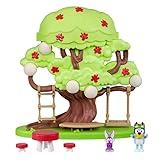 BLUEY Tree Playset with Secret Hideaway, Flower Crown and Fairy Figures and Accessories