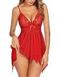 Avidlove Red Lingerie for Women Valentines Day Gifts For Him Maternity Lingerie Red XXL