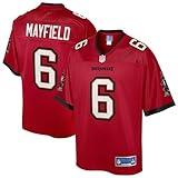 Men's Baker Mayfield Red Tampa Bay Buccaneers Pro Line Jersey