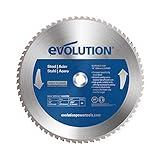 Evolution Power Tools 14BLADEST Steel Cutting Saw Blade, 14-Inch x 66-Tooth , Blue