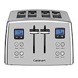 Cuisinart CPT-435P1 4-Slice Countdown Motorized Toaster, Stainless Steel