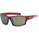 NFL Siskiyou Sports Fan Shop San Francisco 49ers Edge Wrap Sunglasses One Size Team Color