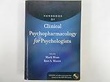 Handbook of Clinical Psychopharmacology for Psychologists