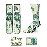 Zmart 100 Dollar Gifts - Money Cash Gifts Ideas, Stock Market Gifts, Accountant Gifts For Women Men, Dollar Stocking Stuffers, Money Socks Accountant Socks