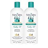 Fairy Tales Curly-Q Daily Hydrating Shampoo and Conditioner for Kids - 32oz Curly Hair Set - Paraben, Sulfate, Gluten and Nut Free