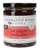 Terrapin Ridge Farms Gourmet Hot Pepper Bacon Jam – One 10.5 Ounce Jar