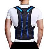 Upgraded Posture Corrector Back Brace for Men and Women, New Version Lumbar Support for Posture Improving and Pain Relief, Full Back Support for Neck, Shoulder, Waist Pain