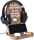 OCCdesign Gamer Gifts for Teenage Boy Men, Gamer Headset Stand for Gaming, Game Room Decoration, Gamer Gifts for Son Grandson Dad Boyfriend, Easter Basket Stuffers for Teens