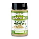 NOOCH IT! Fair Trade Dairy-Free Cashew Grated Cheeze | Vegan Parmesan ● Tasty Cheese Alternative | 4oz (Vegan "Parm", Gluten-Free)