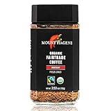 Mount Hagen 3.53oz Organic Freeze Dried Instant Coffee | Eco-friendly Coffee Made From Organic Medium Roast Arabica Beans | Organic, Fair-Trade Coffee Instant [3.53oz Jar]