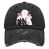 Make Pets Safe Again Trump Debate Eating The Dogs Cats Pets Hat for Mens Washed Distressed Baseball Caps Low Profile Washed Workout Hats Adjustable