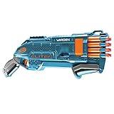 Nerf Elite 2.0 Warden DB-8 Blaster, 16 Official Nerf Darts, Blast 2 Darts at Once, Tactical Rail, Slam Fire