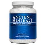 Ancient Minerals Magnesium Bath Flakes - Bathing Alternative to Epsom Salt - Soak in Natural Salts - High-Absorption Efficiency for Relaxation, Wellness & Muscle Relief (4 .4 lb)