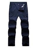 Quick Dry Pants Casual Men's Exercise Fitness Elastic Waist Workout Hiker Running Gym Utility Pants Sports Recreation Gear