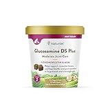 NaturVet – Glucosamine DS Plus - Level 2 Moderate Care – Supports Healthy Hip & Joint Function – Enhanced with Glucosamine, MSM & Chondroitin – for Dogs & Cats–70 Soft Chews