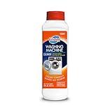 Glisten Washing Machine Cleaner, Helps Remove Odor, Buildup, and Limescale, Fresh Scent, 12 Ounce Bottle