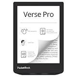 PocketBook Verse Pro E-Reader Waterproof | Eye-Friendly 6'' E-Ink Carta™ HD Touchscreen | Audio-Book & E-Book Reader | Text-to-Speech Function | SMARTlight | 16GB | WiFi & Bluetooth | Azure