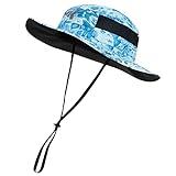 KastKing Sol Armis UPF 50 Boonie Hat - Sun Protection/ Fishing Hat for Beach & Hiking , Paddling, Rowing, Kayaking ,Prym1 Seafoam