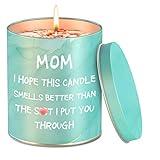 Mothers Day Gifts from Daughter,Son-Mom Scented Candles Funny Gifts Ideas for Mom,Mothers Day/Christmas Birthday Unique Gifts for Mama,9oz