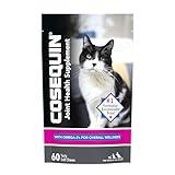 Nutramax Cosequin Joint Health Supplement for Cats - With Glucosamine, Chondroitin, and Omega-3, 60 Soft Chews