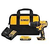 DEWALT 20V MAX Cordless Drill Driver, 1/2 Inch, 2 Speed, XR 2.0 Ah Battery and Charger Included (DCD777D1)