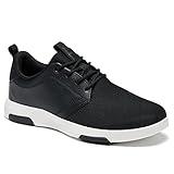 Men's Orthopedic Fashion Sneakers Walking Shoes: Vintage Plantar Fasciitis Shoes for High Arch, Comfortable Arch Support Shoes for Tennis Outdoor Athletic Black Size 13