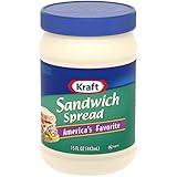 Kraft Sandwich Spread (15 oz Jars, Pack of 12)