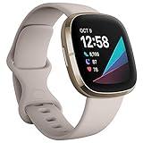 Fitbit - Sense Advanced Health Smartwatch - Soft Gold (Renewed)