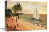 Global Gallery Tropical Holiday-Canvas Art-16"x12"