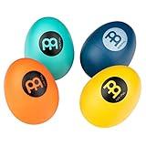 Meinl Percussion Set Egg Shakers 4-Piece Pack for All Music with Different Volume — NOT Made in China — Durable All-Weather, 2-Year Warranty (ES